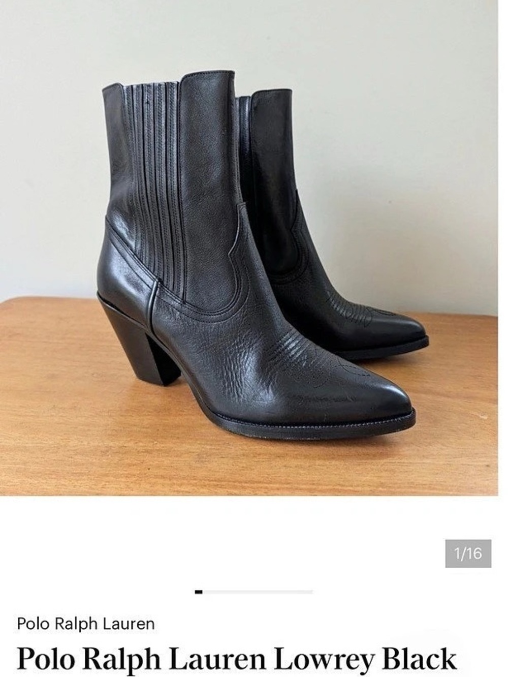 ISO RL LOWREY BOOTS 8.5 WOMENS